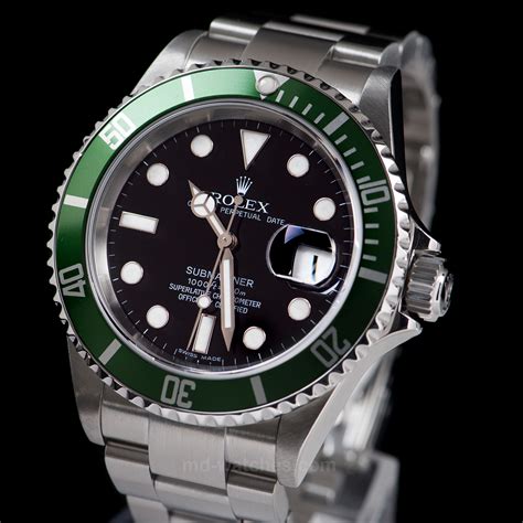 rolex limited edition submariner|rolex submariner 41mm green bezel.